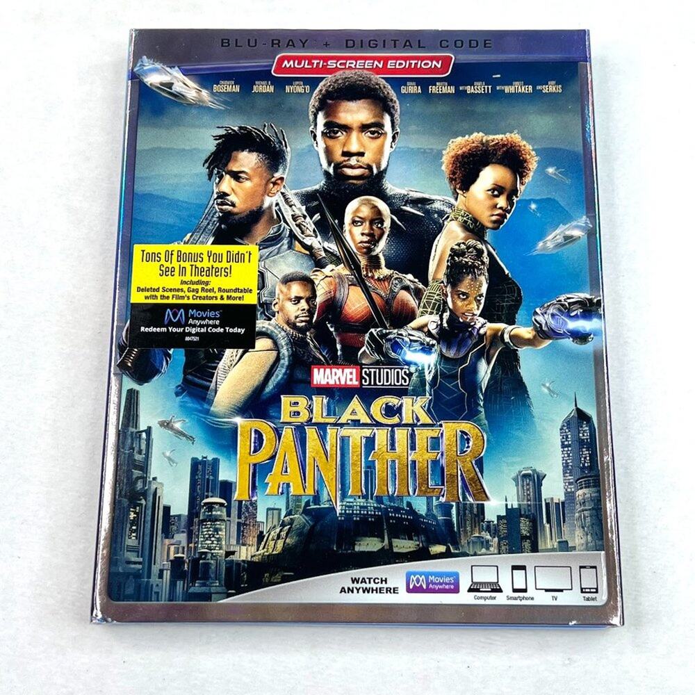 Marvel Black Panther Blu Ray Combo Pack